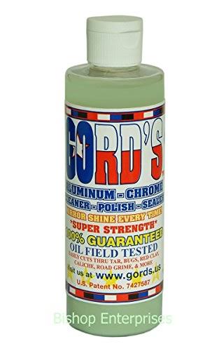 Aluminum Chrome Metal Cleaner Polish Sealer 8 oz P230