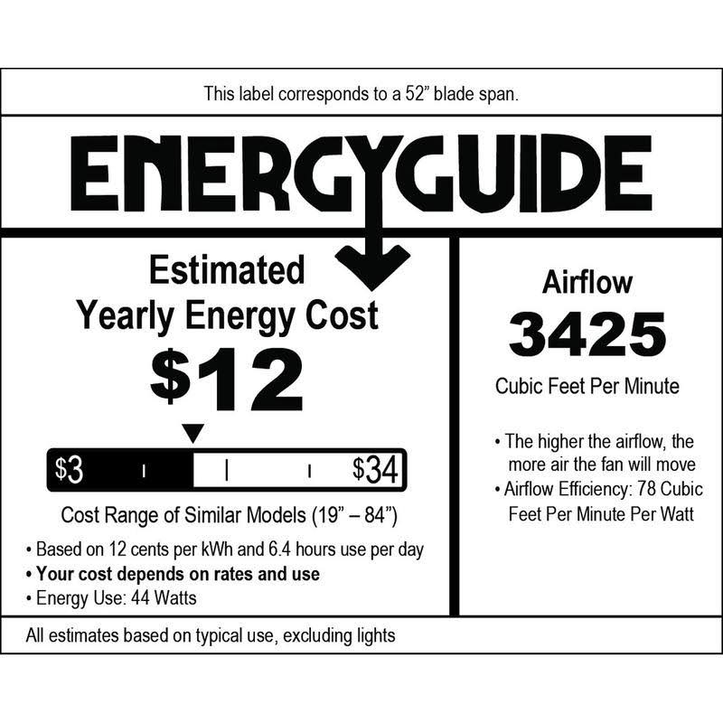 Torsion 52x22 Ceiling Fan M308423