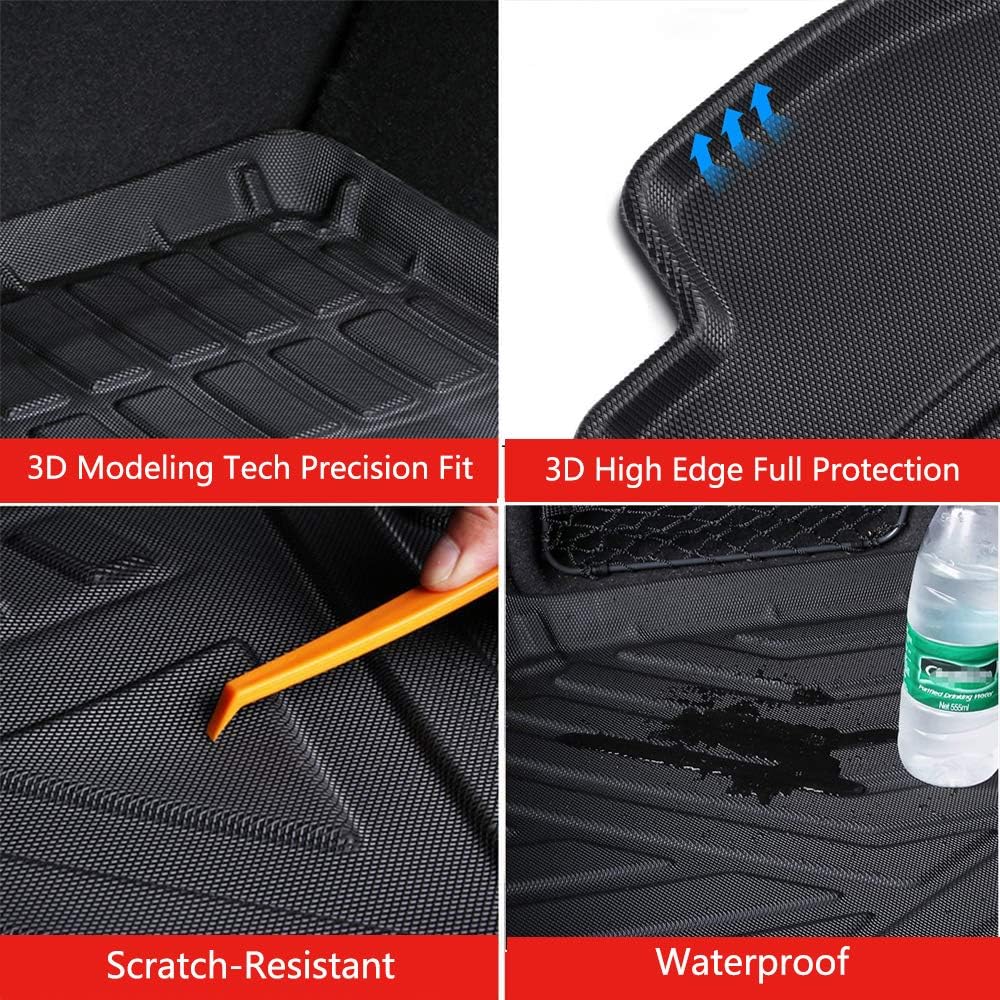 Black TPO Cargo Liner Pack of 2 Y7018
