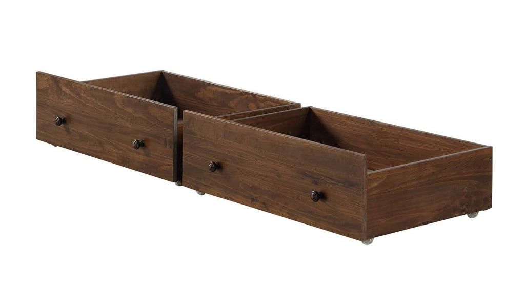 Cappuccino Kids Dual Storage Drawers E2113