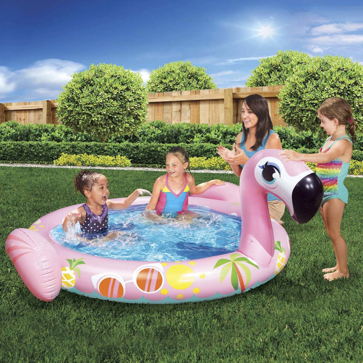 Flamingo Blowup Pool K197