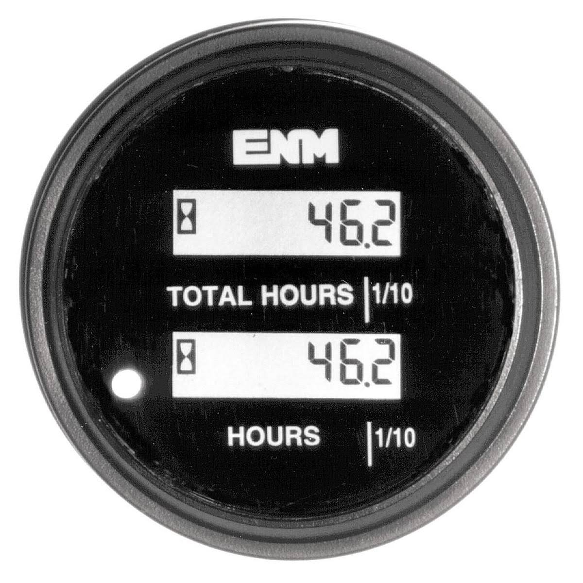 DC Hour Meter LCD Round Resettable W1261