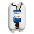 4 x 16 in. White with Black Rope Boat Guard Fender Pack of 2 B509