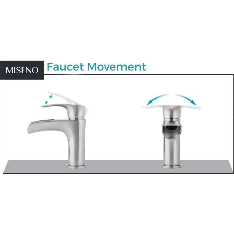 Black Single Hole Bathroom Faucet M180050