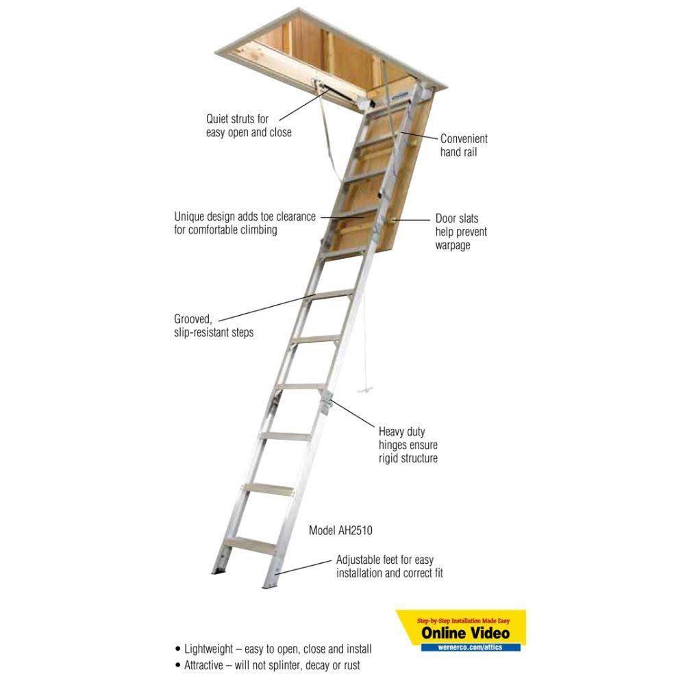 Aluminum Attic Ladder T531272
