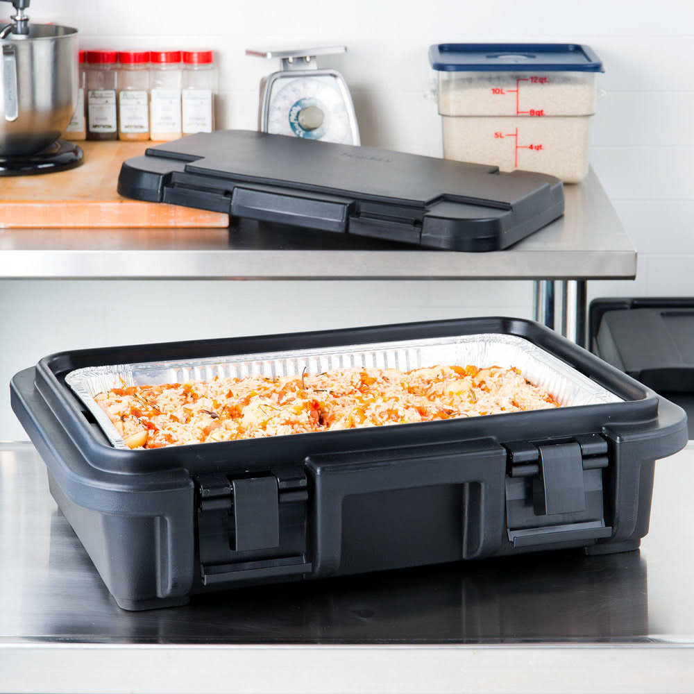 Black Top Loading Insulated Food Pan Carrier S30262