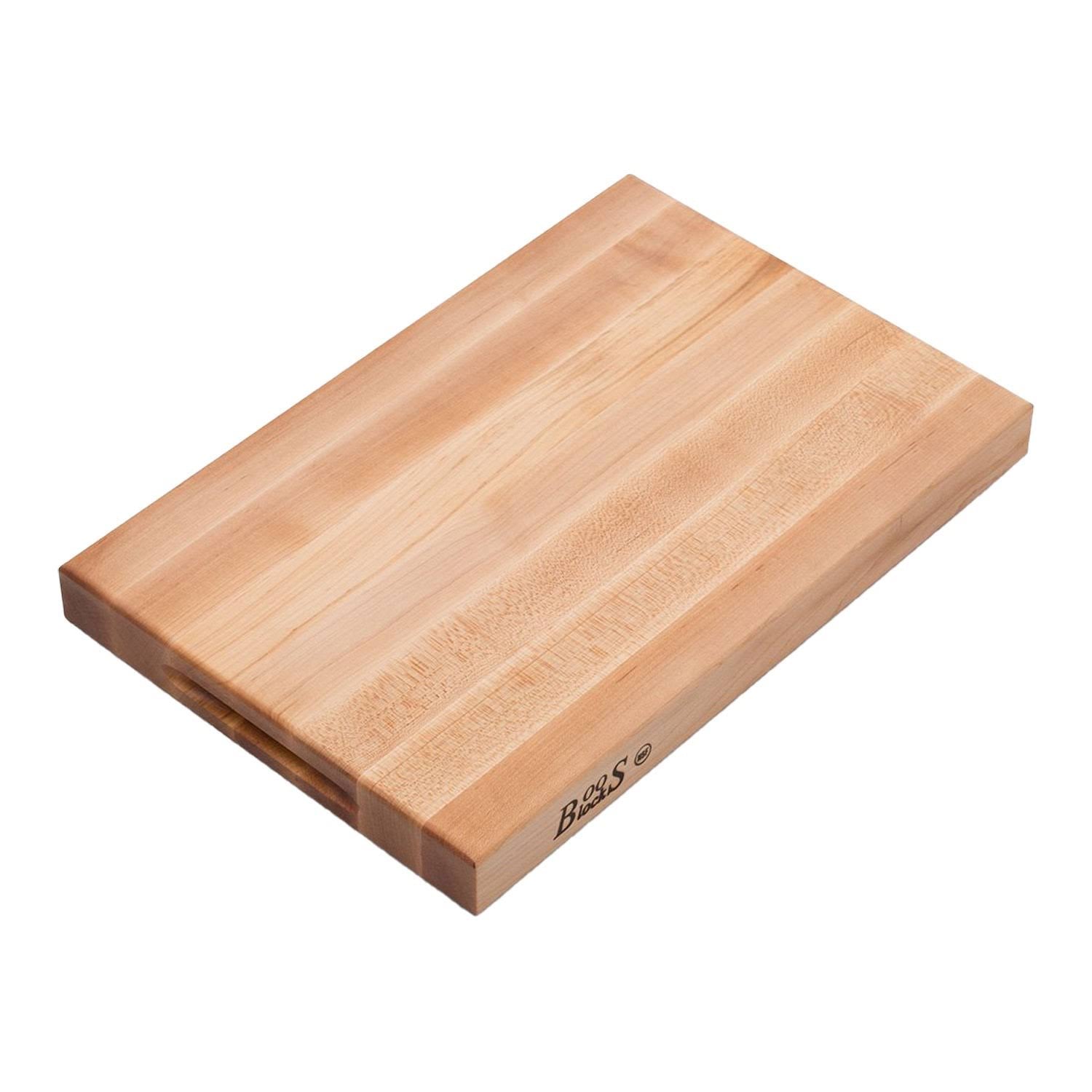 Maple Reversible 18 x 12 inch Cutting Board and Moisture Cream Set Z33257