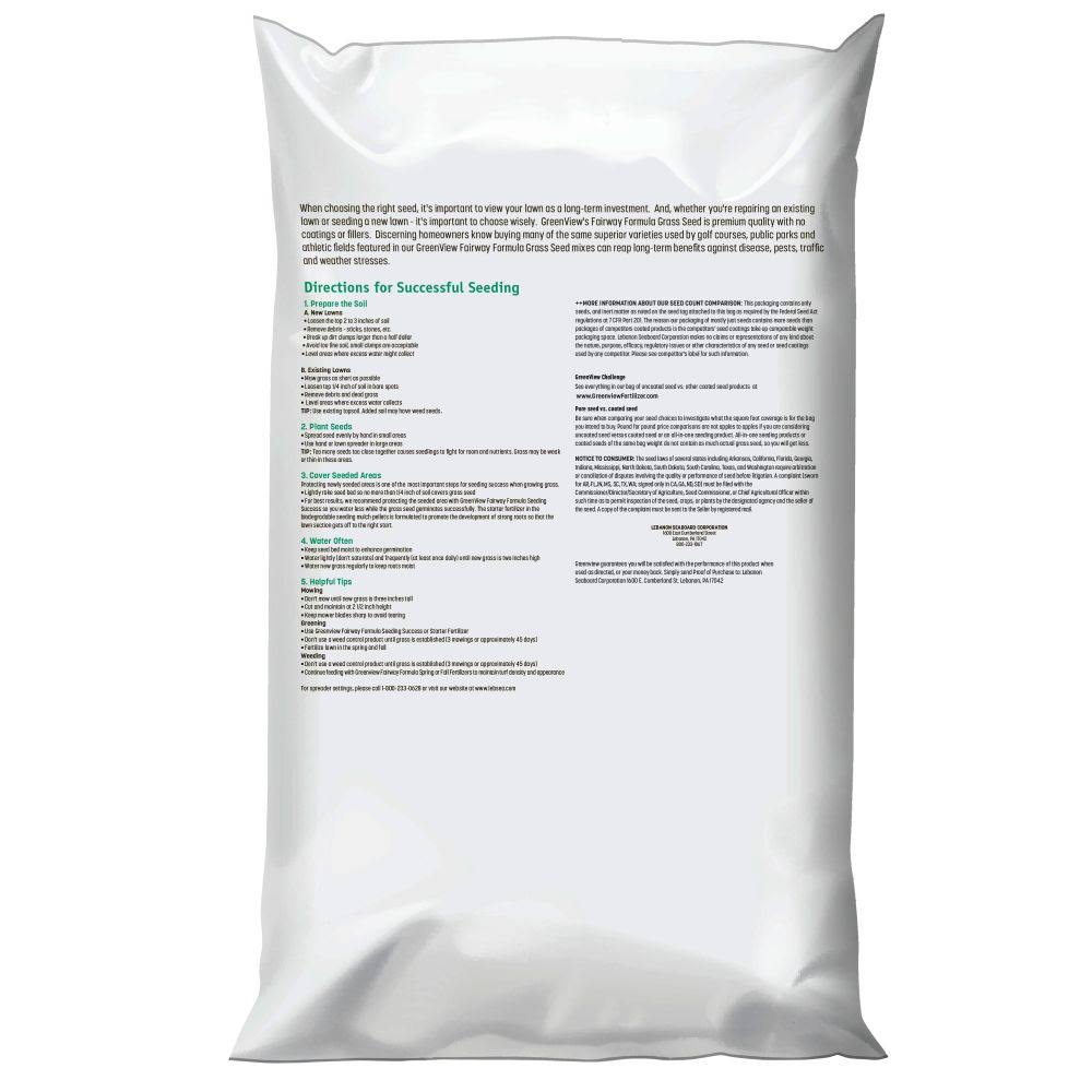 20 lb Turf Type Tall Fescue Grass Seed O774631