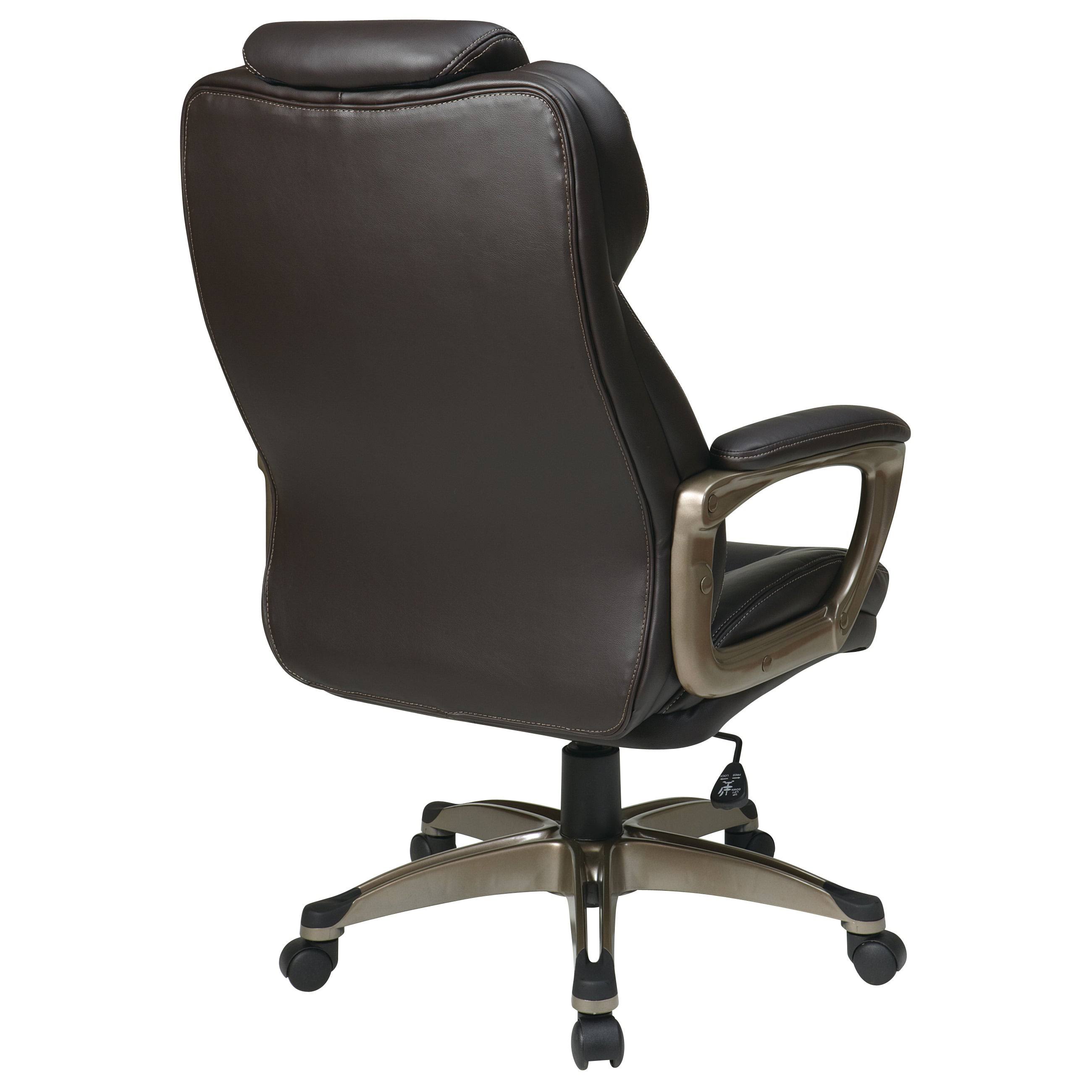 Black Executive Bonded Leather Chair Q153204