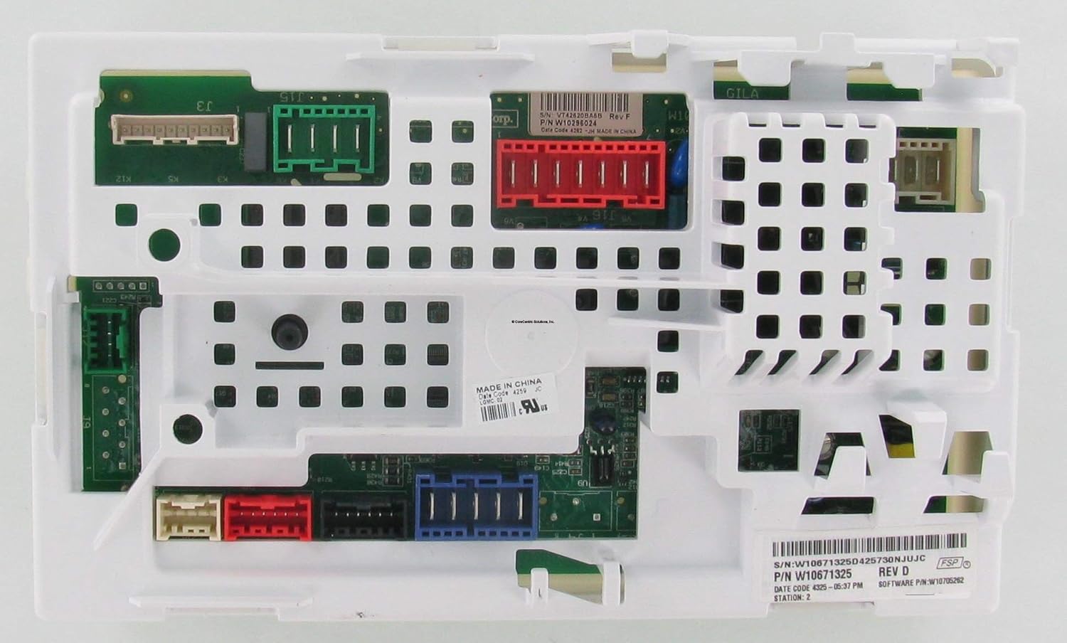 Remanufactured Laundry Washer Electronic Control Board G7637