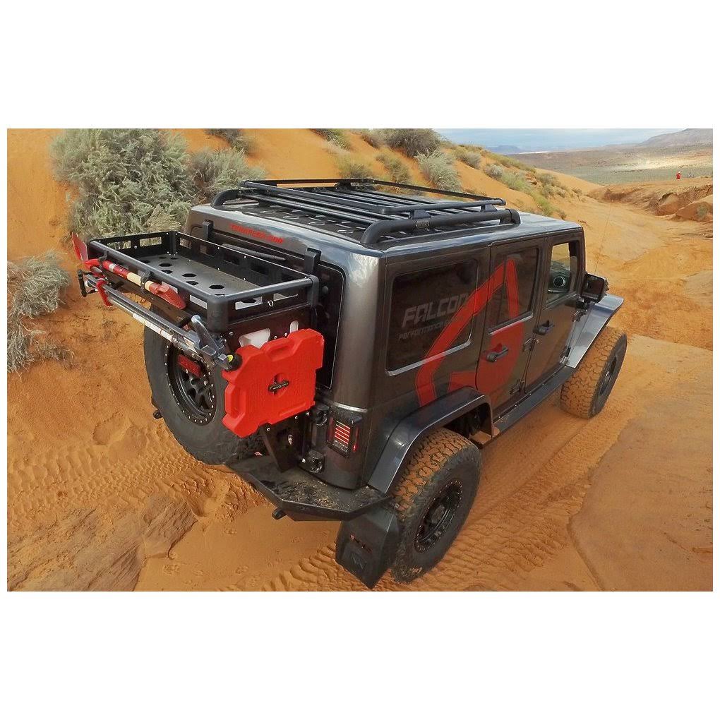 Black Cargo Rack B3604