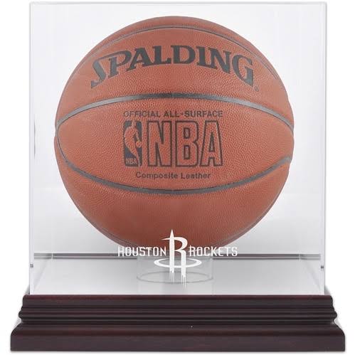 Mahogany Basketball Display Case M8479
