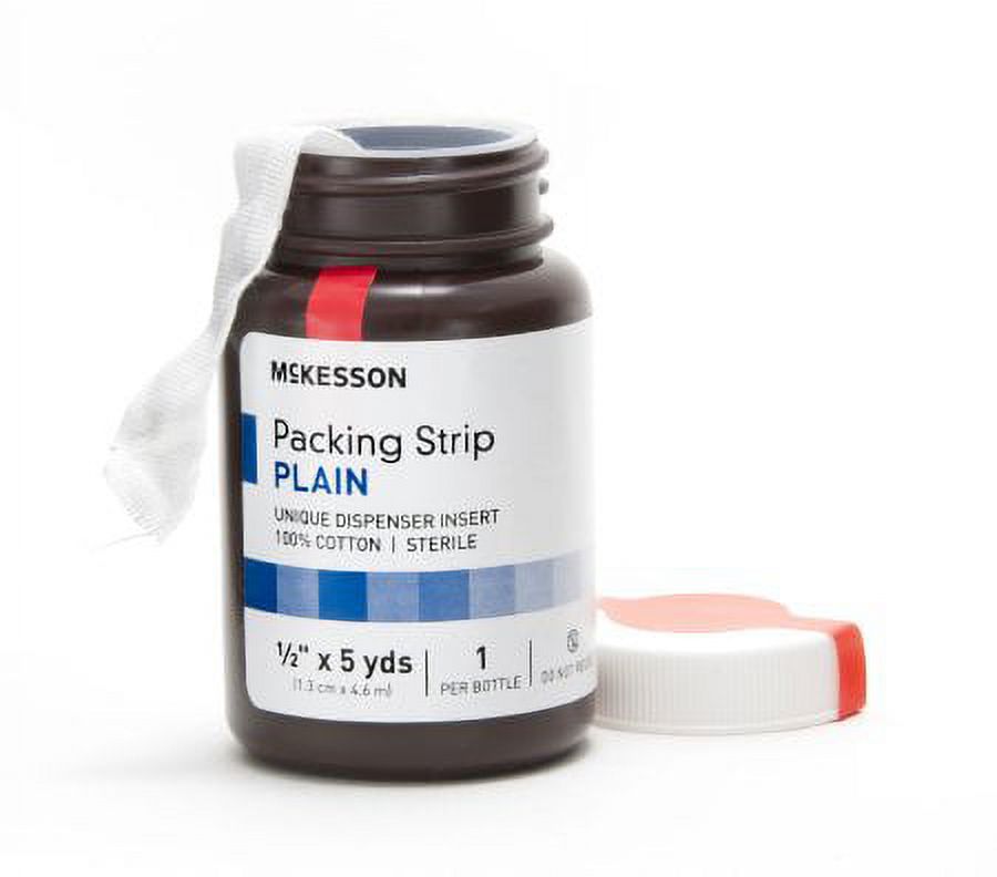 Cotton Packing Strip 1/2 Inch X 5 Yard, Case of 12 T441