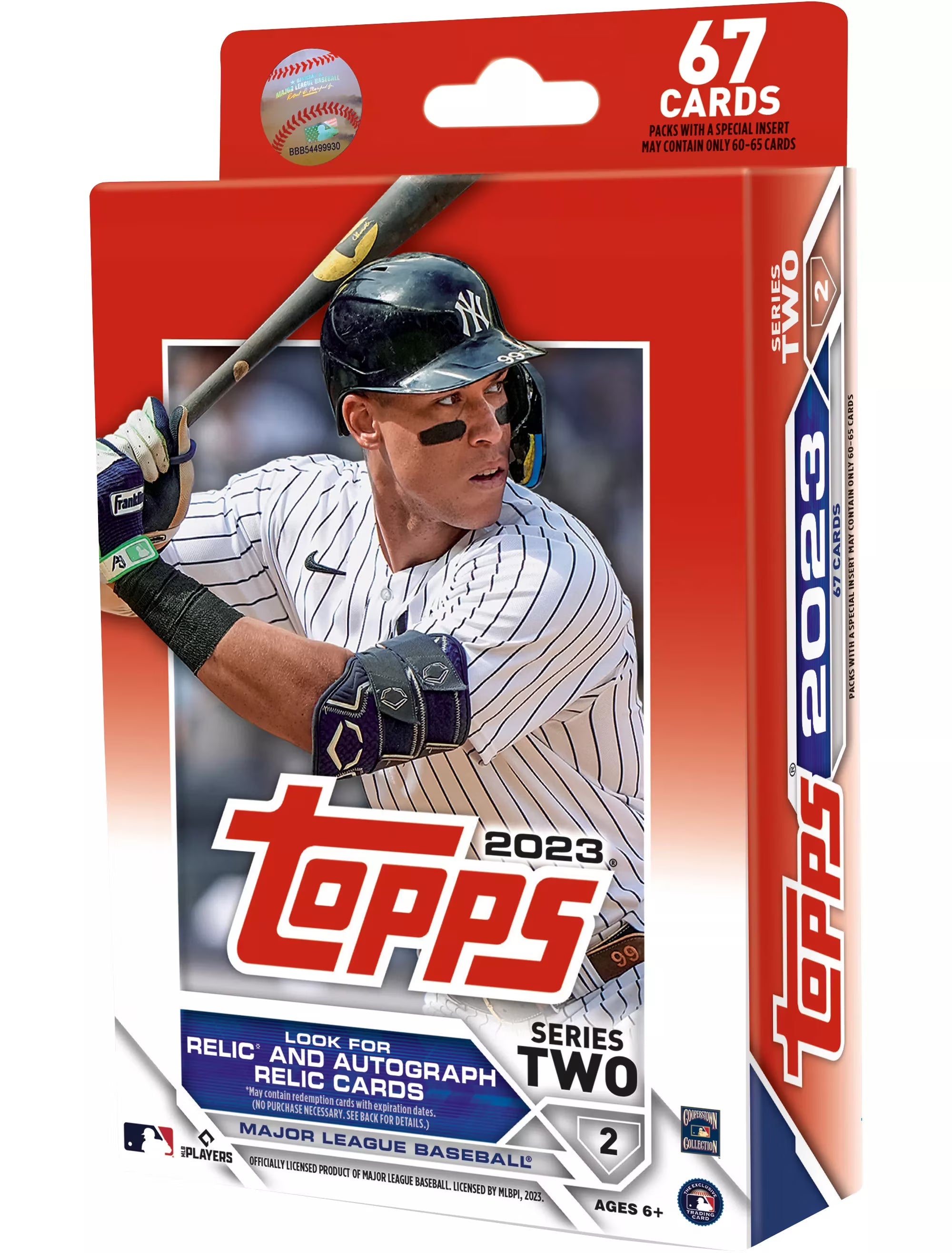 Baseball Trading Cards Hanger Box V5323