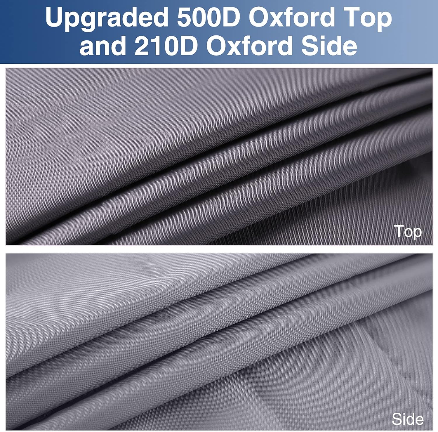 Upgraded Waterproof 500D Travel Trailer RV Cover with 4 Tire Covers, Tongue Jack Cover S59886