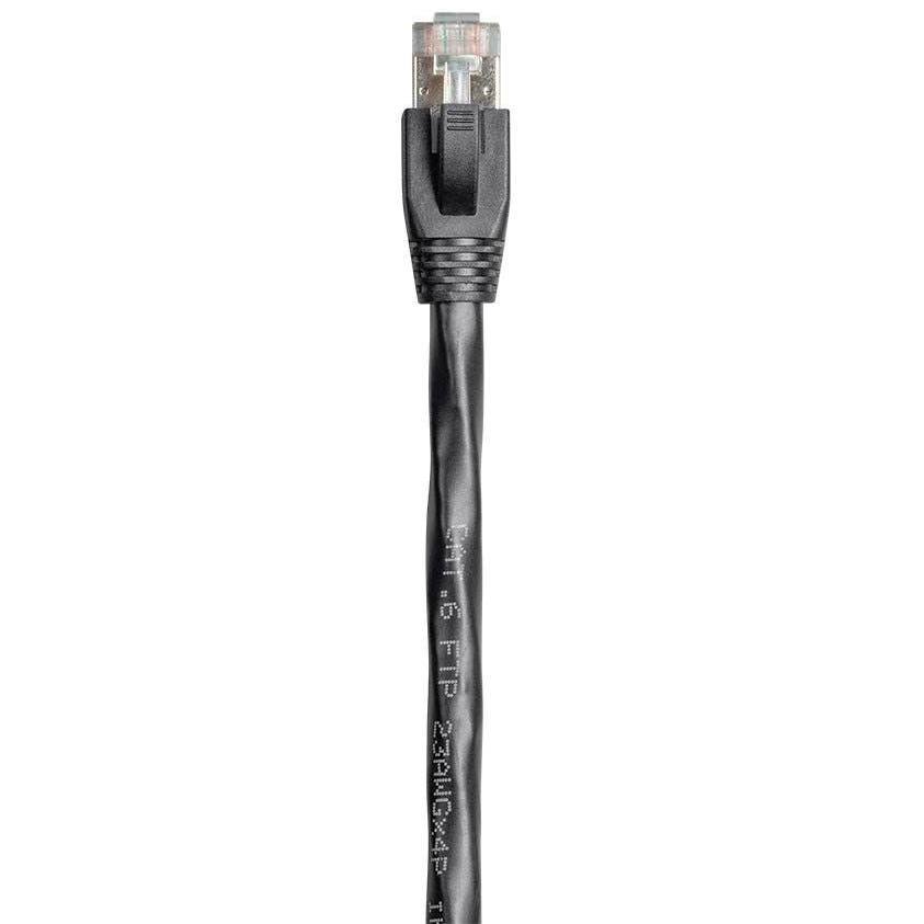 Black 50ft Cat6 Ethernet Patch Cable N4676