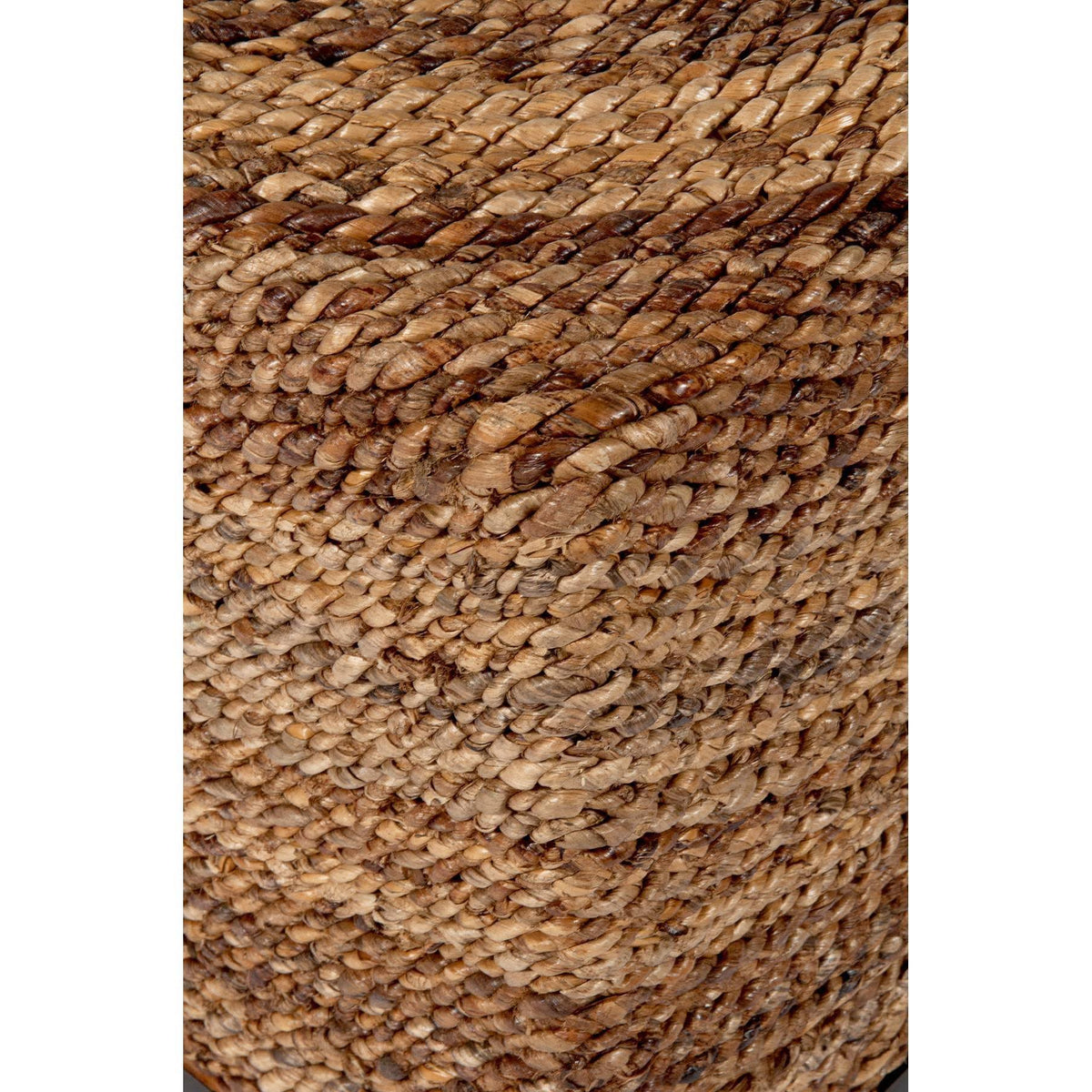 Brown Abaca Square Accent Table L6290