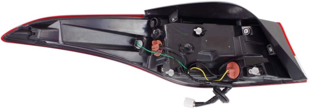 Tail Light Assembly Pair for Hyundai Elantra 2014 2015 2016 Inner Type Y71197