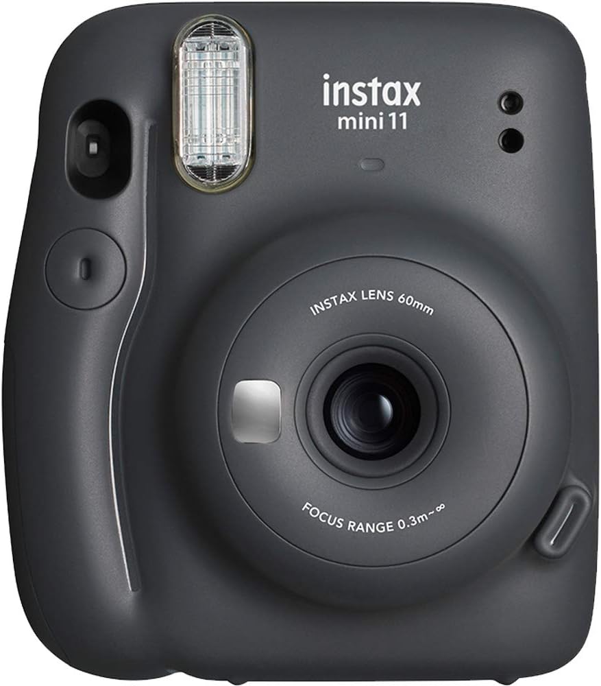 Instant Camera Bundle with Twin Pack Instant Film (60 Sheets) and Case J80443