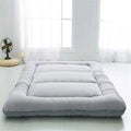 Queen Size Gray Cotton Futon Mattress W299