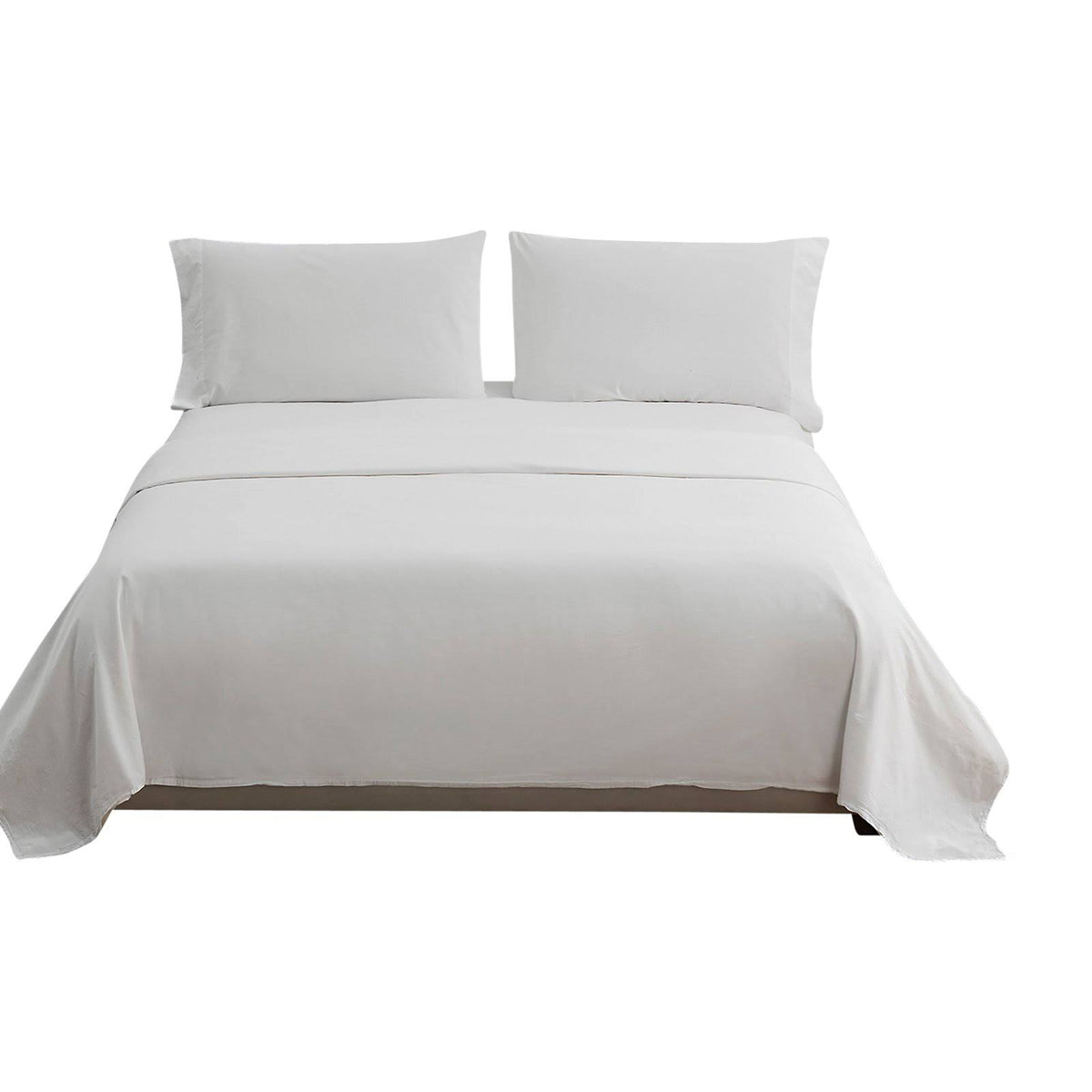 Washed Percale Queen Sheet Set T23444