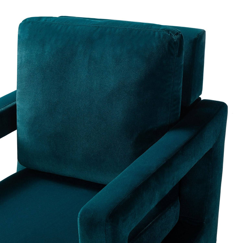 Grey Upholstered Armchair Set of 2 F5539