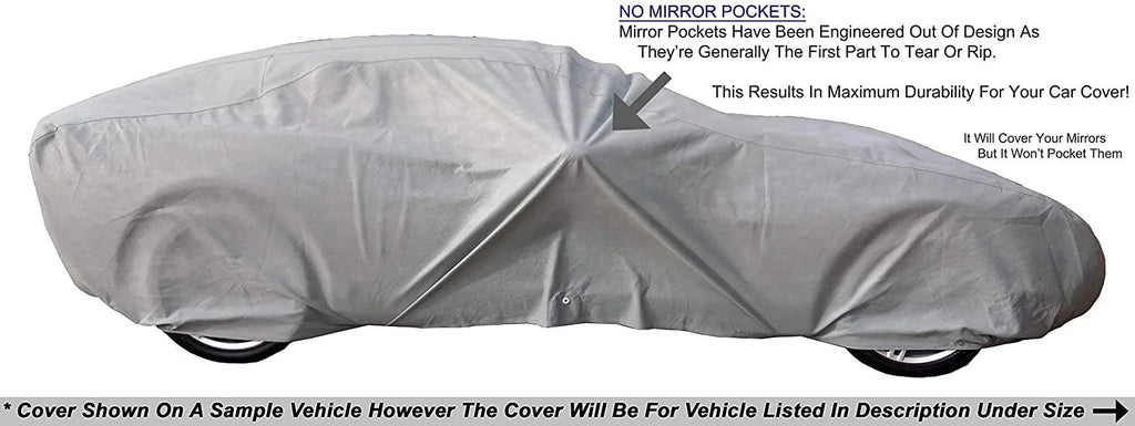 Car Cover with Fleece Lining, Wind Straps U263833