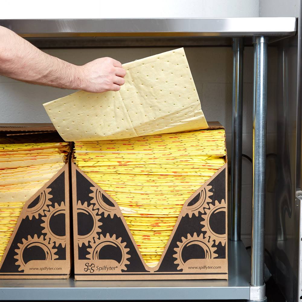 200/Case High Visibility Absorbent Pad F5169