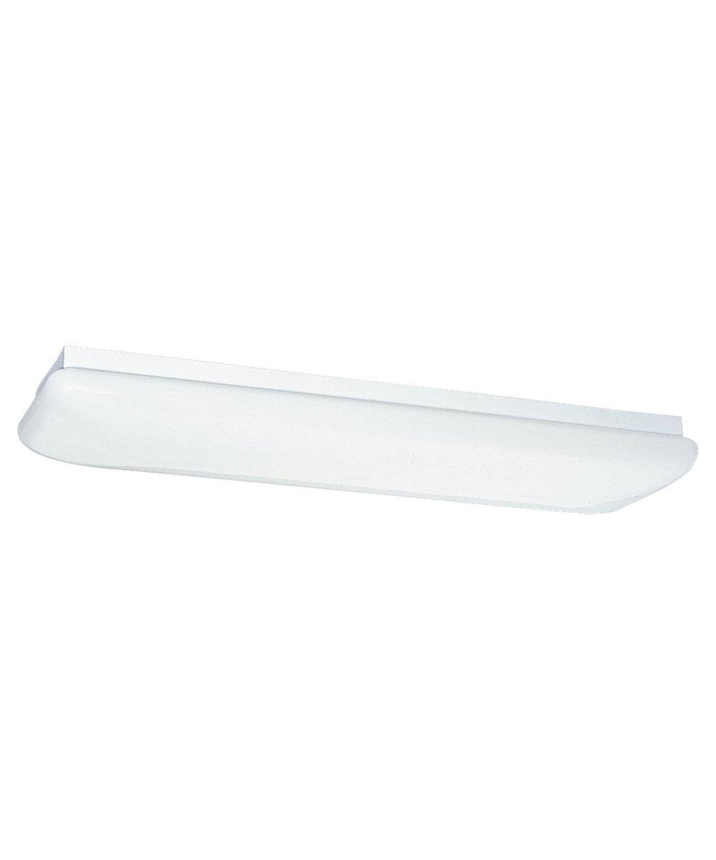 Two Light Ceiling Flush Mount White L95963