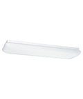 Two Light Ceiling Flush Mount White L95963