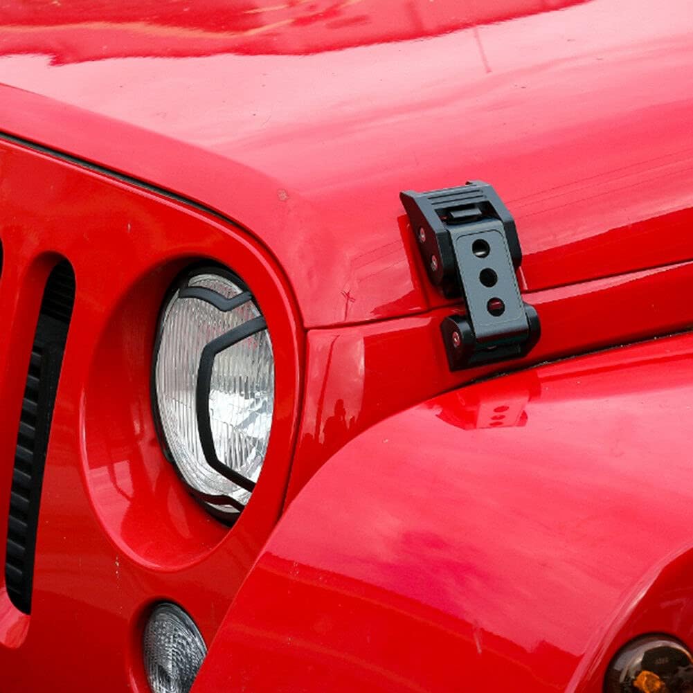 Black Stainless Steel Hood Latch Kit D8789