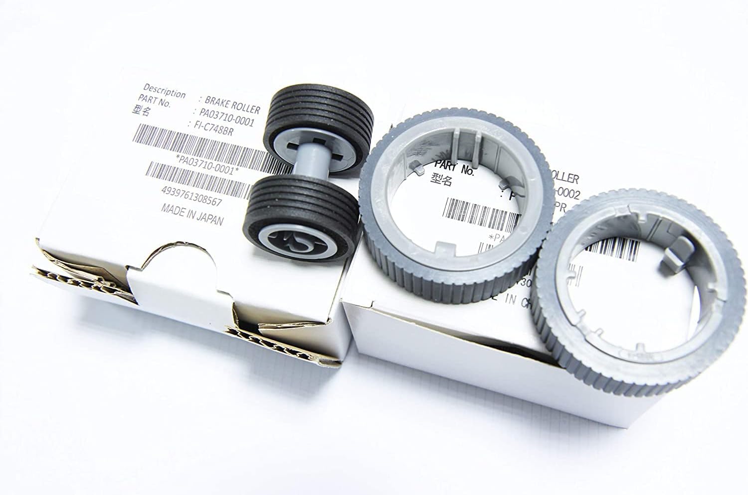 Scanner Brake and Pick Roller Set with Clean Wipe J630620