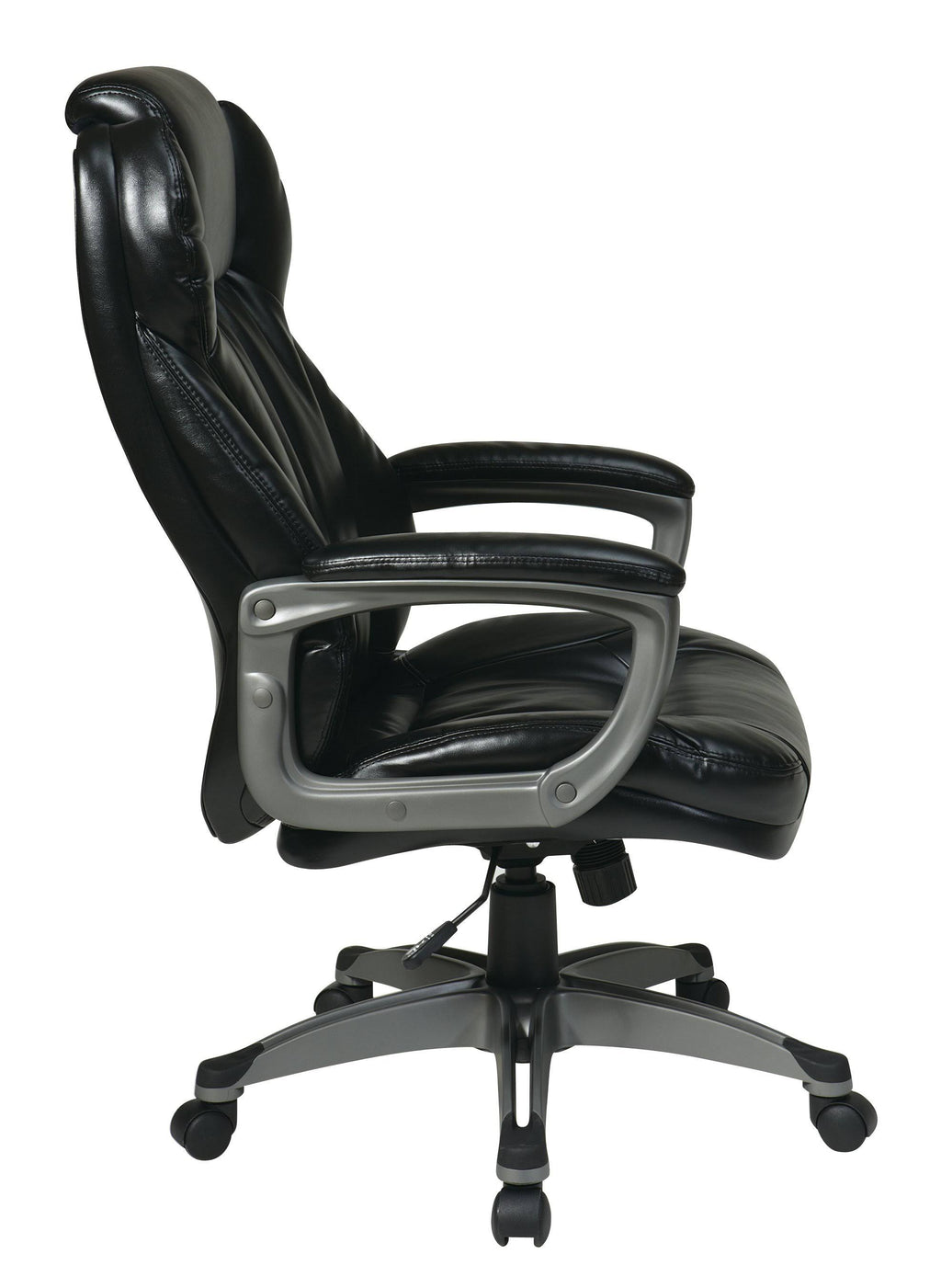 Black Executive Bonded Leather Chair Q153204