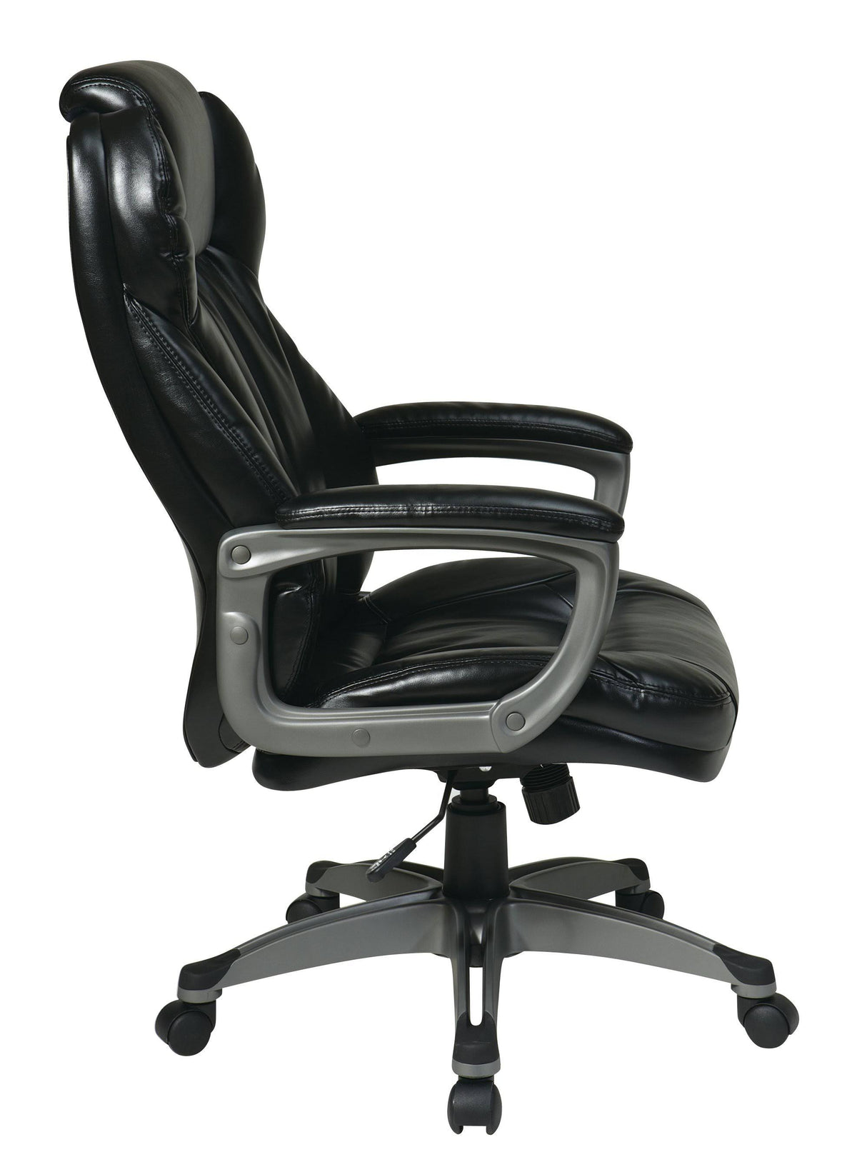 Black Executive Bonded Leather Chair Q153204
