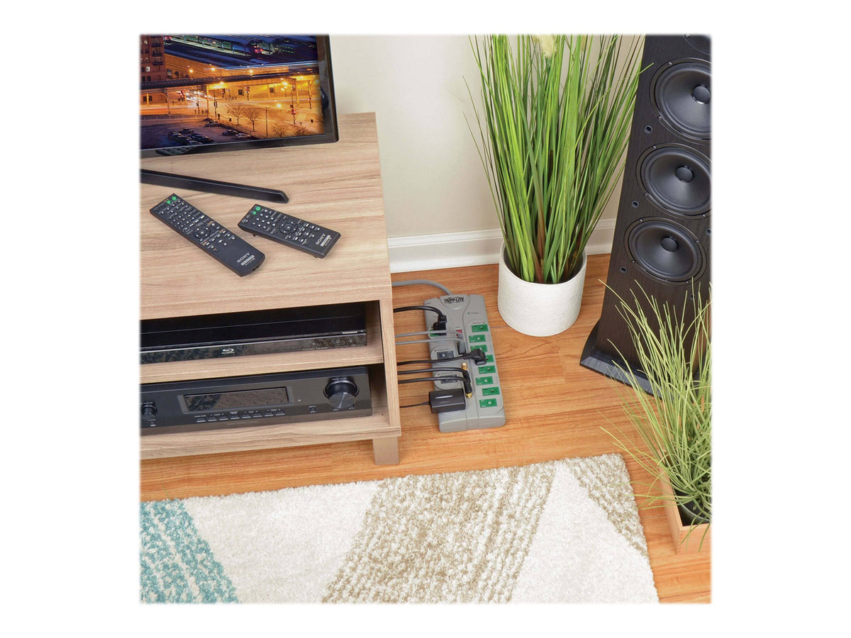 12 Outlet Surge Protector with 10 ft Cord R721
