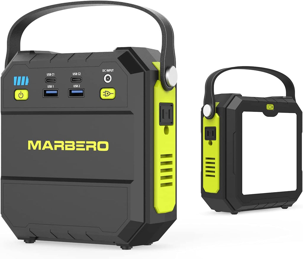 Portable Power Station 83Wh 22500mAh Lithium Battery with AC Outlet 4 USB Ports Flashlight P17681