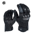 Vintage Leather Touchscreen Motorcycle Gloves A382