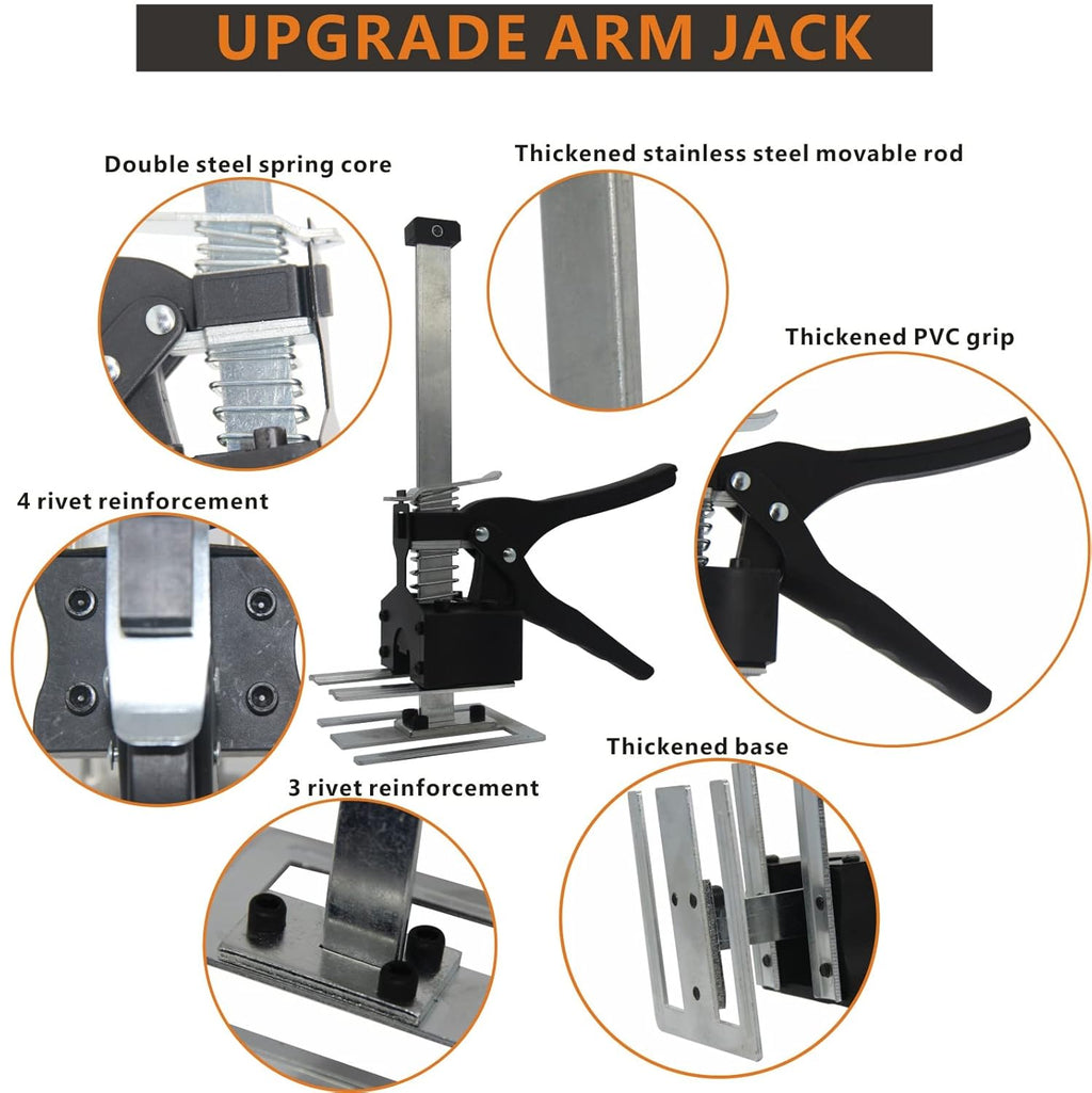 150KG Hand Jack Tool Furniture Lifting Levelers (2PCS) P651