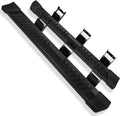 Black 6 Inch H Style Truck Side Step Nerf Bars P5756