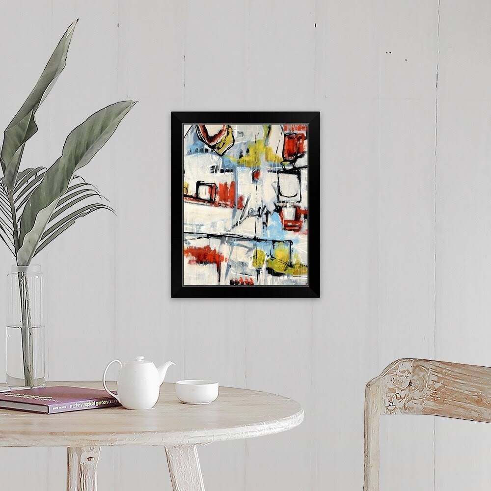 Black Framed Print Wood Portrait Rectangle 1 Piece 16 x 20 D1214