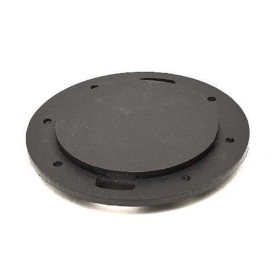 Boat Deck Plate and Ski Pylon 2 1/2 Inch Black Q539857
