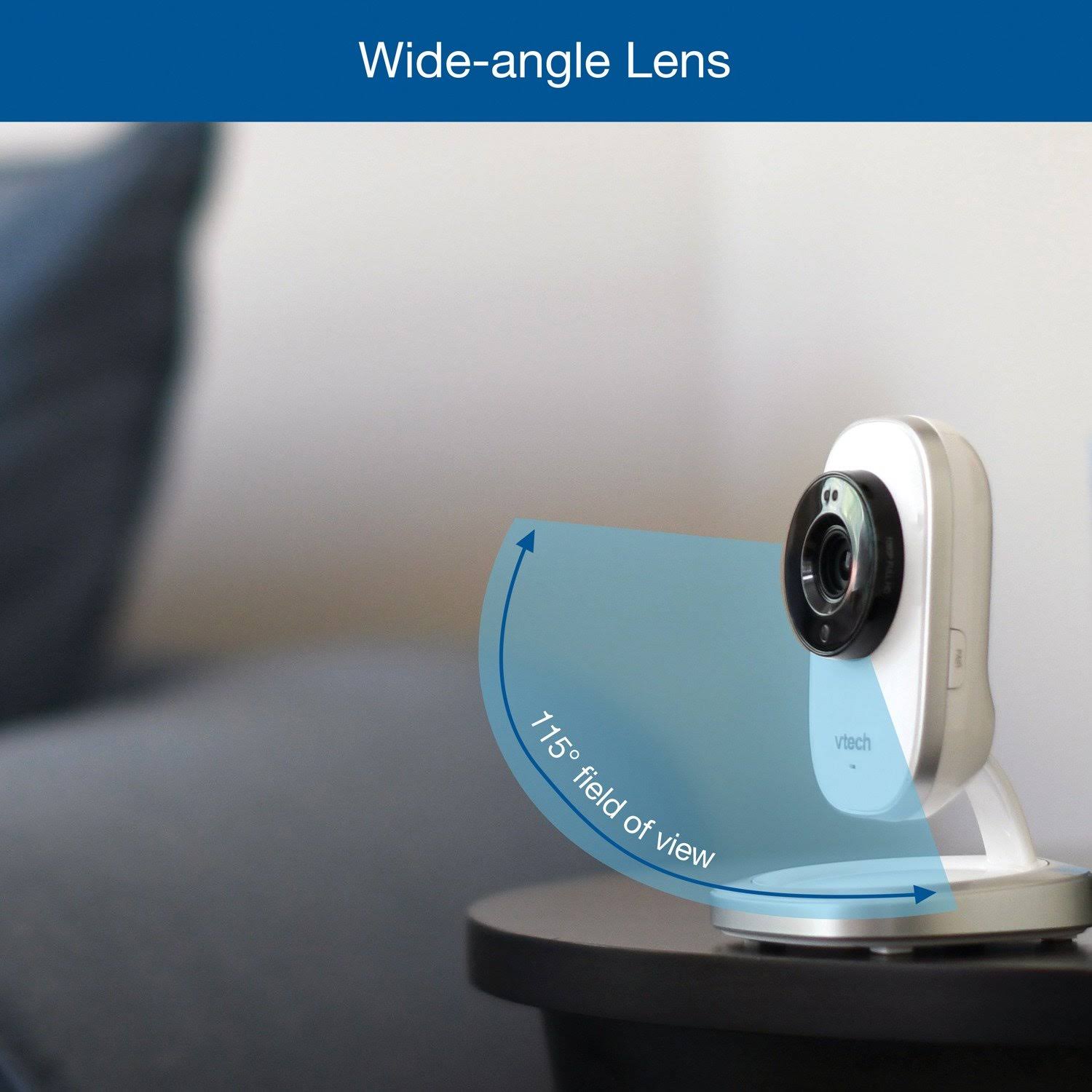 2 Camera Wi-Fi IP 1080p Full HD Indoor Camera with Alarm M220795