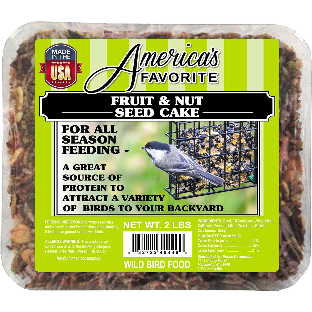 2 lbs Fruit and Nut Large Seed Cake H222