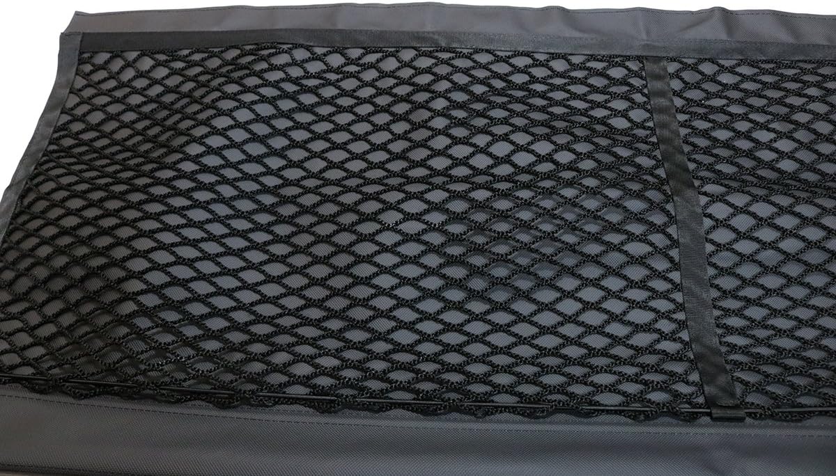 Retractable Cargo Cover Black O175