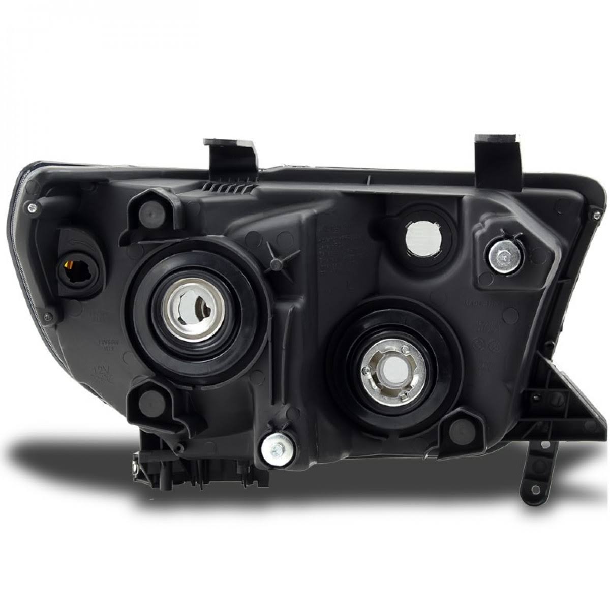 Black Smoked Toyota Tundra Headlights H975556