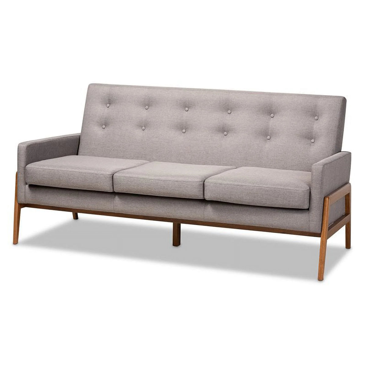 Grey 2 Piece Sofa Set with Lounge Chair X104493