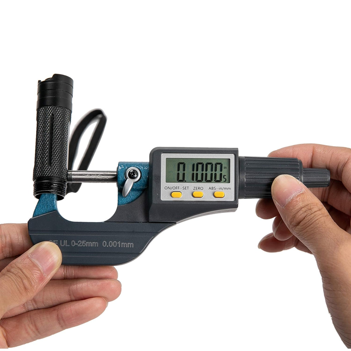 Digital Electronic Display Micrometer 0-1 / 0-25mm Gauge 0.00004 / 0.001mm Thickness Measuring Tools N1552