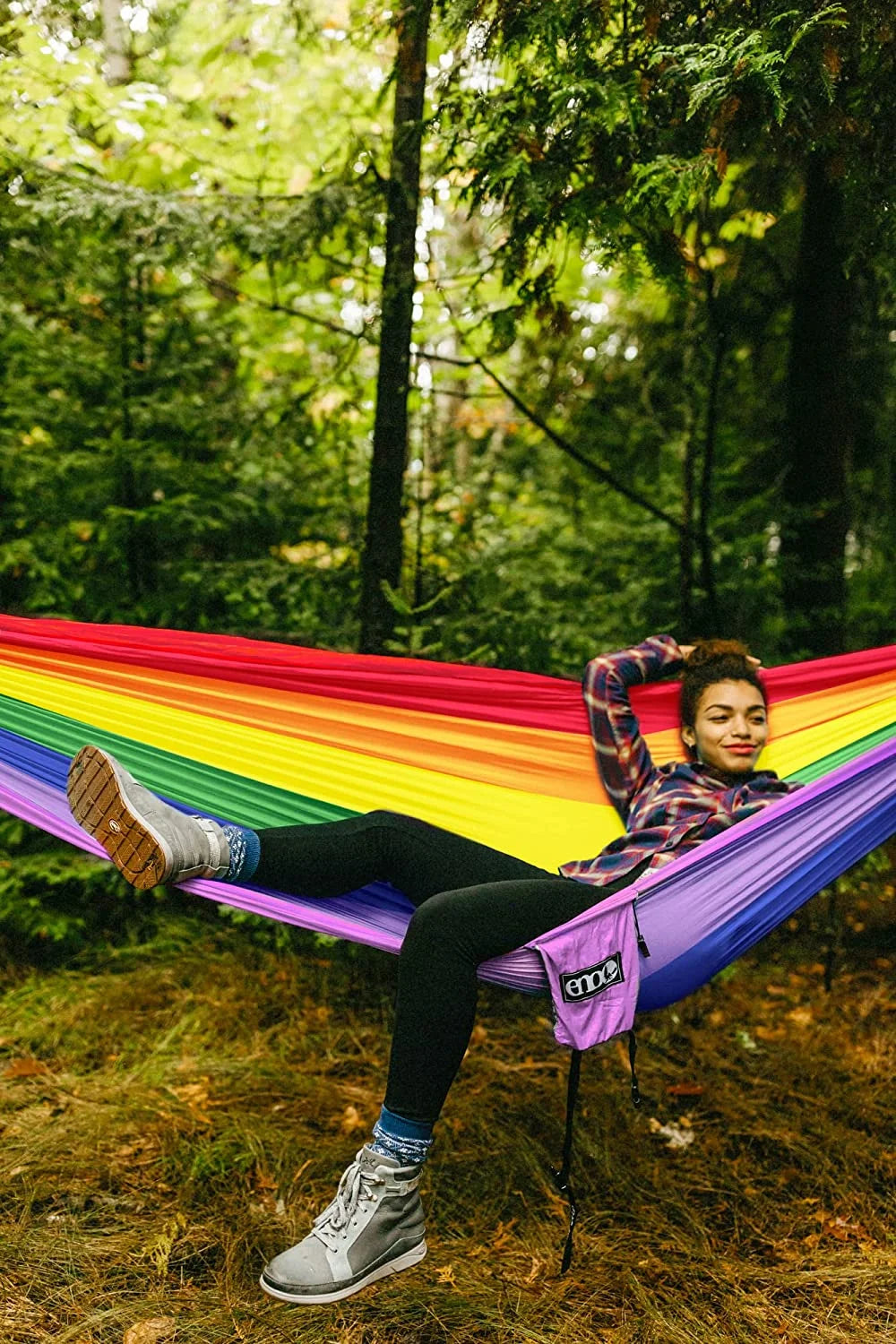 Tie Dye/Red DoubleNest Hammock V263851