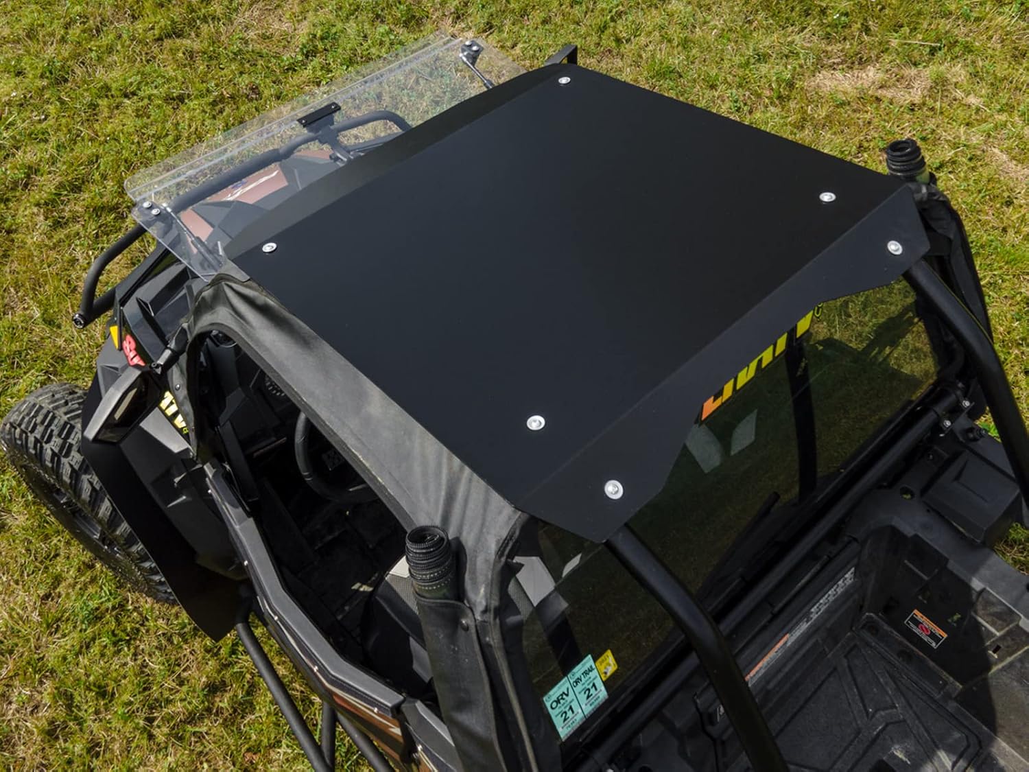 Aluminum RZR Roof for Polaris RZR XP 1000, 1/8" Aluminum, Flat Top J816798