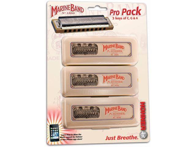 3-Pack Harmonica Keys C, G and A V962961